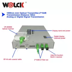 Mini-émetteur Laser CATV Wolck 1550nm | Laser DFB Haute Performance