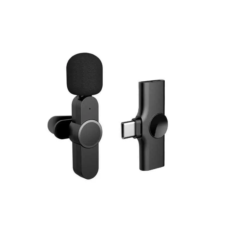 Microphone cravate lavalier sans fil EP033TZ-C pour Android Type-c, enregistrement audio vidéo, réduction de bruit