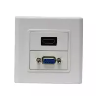 Plaque Murale de Façade HDMI et VGA