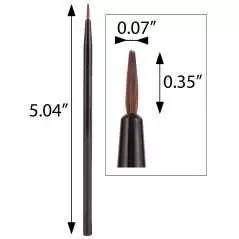 Ensemble de 6 pinceaux de maquillage miss tooty