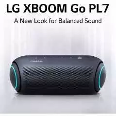 Enceinte Bluetooth portable LG XBOOM Go PL7 - Éclairage LED et batterie jusqu'à 24 heures