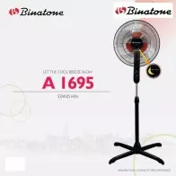 Ventilateur Binatone Sur Pied Avec Commande 1695