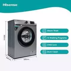Machine a Laver Hisense 7KG Front-Load WFVB7012MS
