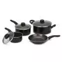 Batterie De Cuisine Antiadhésive Decakila KMEP004B  7 pièces