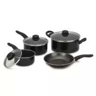 Batterie De Cuisine Antiadhésive Decakila KMEP004B  7 pièces