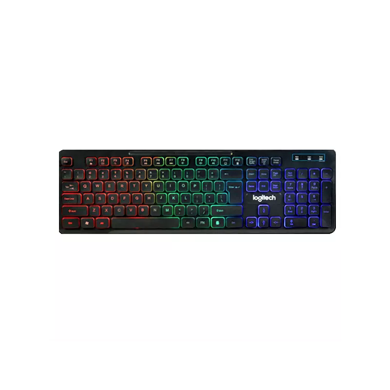 Clavier Gaming filaire Logitech K846F Illuminé USB Rvb Éclairé