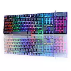Clavier Gaming filaire Logitech K846F Illuminé USB Rvb Éclairé