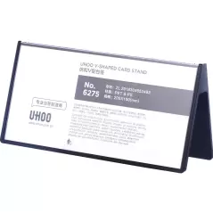 Support de signe acrylique Double face 200X100MM numéro de Table en plastique