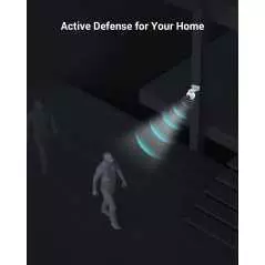 Caméra de sécurité EZVIZ EB8 4G 3MP sur Batterie 10400mAh avec Suivi Auto, Détection de Personne,