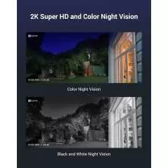 Caméra de sécurité EZVIZ EB8 4G 3MP sur Batterie 10400mAh avec Suivi Auto, Détection de Personne,