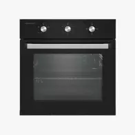 Four encastrable électrique TECHNOLUX 60/60 TCX-6BEEOG noir 60 litres