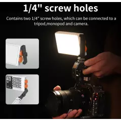 Lampe vidéo minette ZHIYUN FIVERAY M40 led 40W Lampe portable bicolore