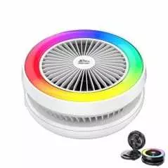 Haut-parleur Bluetooth portable extérieur avec ventilateur ZQS1456 / ZQS1457 mini enceinte a lumière colorée