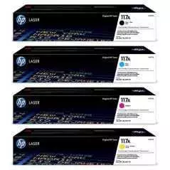 Cartouche toner HP 117A (W2070A) Noir - Magenta - Cyan - Yellow