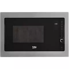 Micro onde encastrable BEKO BMG25333X inox noir