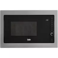 Micro onde encastrable BEKO BMG25333X inox noir