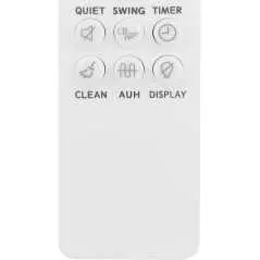 Télécommande climatiseur mirage mini split KKG33A-C1