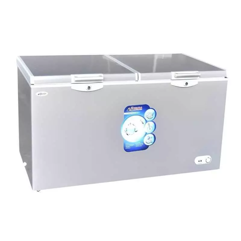 Congélateur Astech CH830AC Horizontal 830Litres Silver