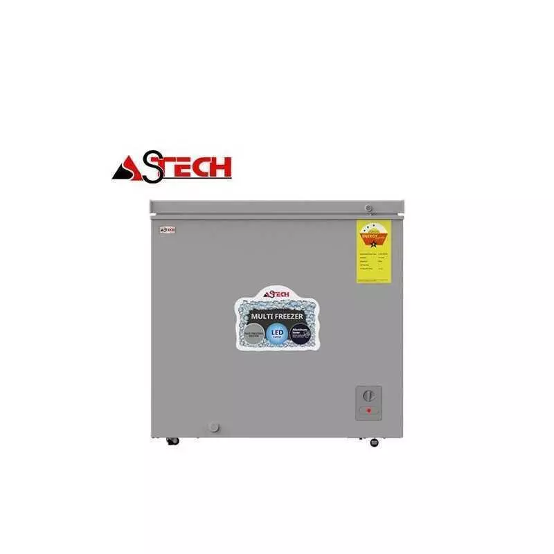 Congélateur horizontal ASTECH CH280W 280 litres silver