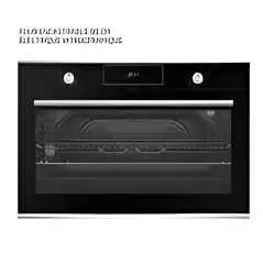 Four encastrable électrique ENDURO 90X60 noir