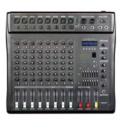 Table de mixage audio professionnelle PMX808D avec USB et BT