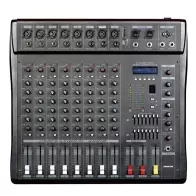 Table de mixage audio professionnelle PMX808D avec USB et BT