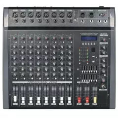 Table de mixage audio professionnelle PMX808D avec USB et BT