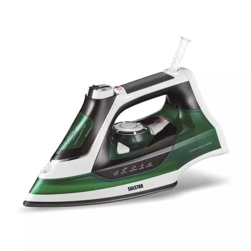 Fer à repasser à vapeur SOLSTAR IS1168AGRVSS 2500w vert