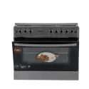 Cuisinière 5 feux ELACTRON 90X60cm inox