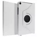Étui Intégral Samsung Galaxy Tab A 8.0 2019 avec Support Rotatif 360° blanc