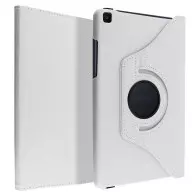 Étui Intégral Samsung Galaxy Tab A 8.0 2019 avec Support Rotatif 360° blanc
