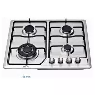 Plaque de cuisson Vov VGH4007S 4Feux 60X60 Inox