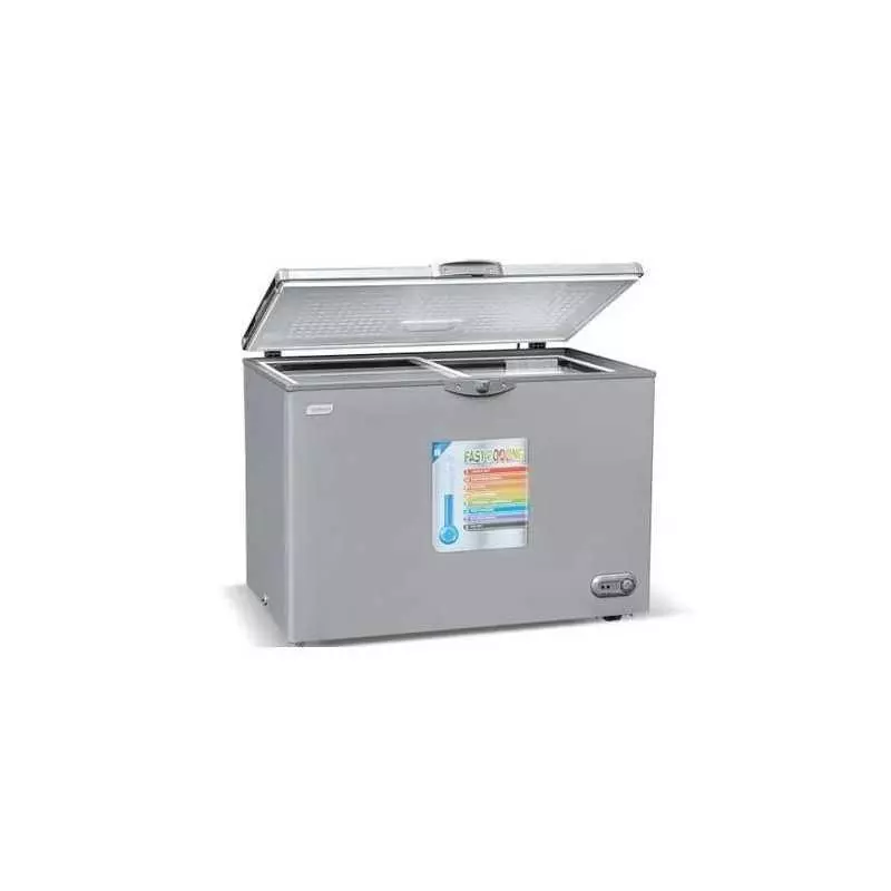 Congélateur horizontal SMART TECHNOLOGY STCC-320 avec vitrine silver 350 litres