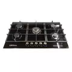 Plaque de Cuisson Technolux TEC55GG 5Feux 90X60 A Gaz Noir