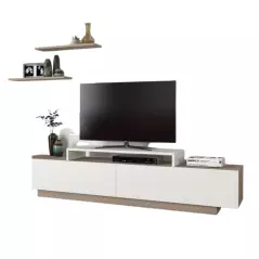 Ensemble Meuble Téléviseur Kent TV T900 Unit White Cordoba