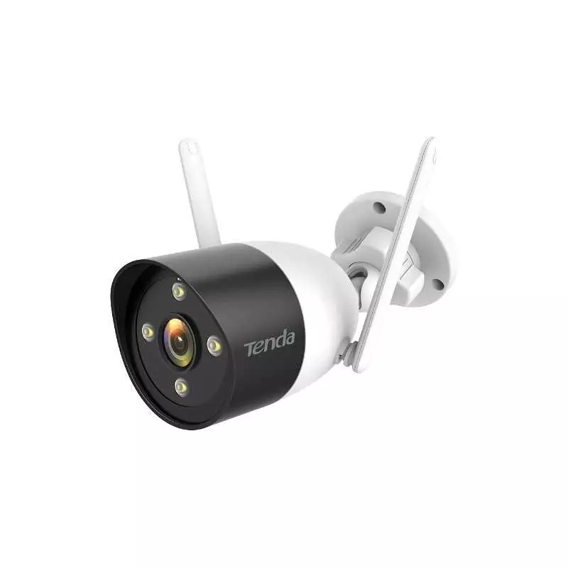Caméra Wi-Fi extérieur Tenda CT6 2K enregistrement audio couleur résistant aux intempéries détection humaine