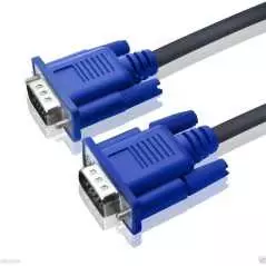 Cable VGA mâle vers VGA mâle HD15 15 broches 50 pieds 15m 50 pieds câble d'extension
