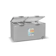 Congélateur Horizontale Smart Technology STCC-640 640Litres Avec Vitres Silver