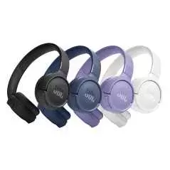 Casque Audio Sans Fil JBL Tune 520BT Léger et Confortable Bluetooth 5.3 Autonomie jusqu'à 57h Charge Rapide
