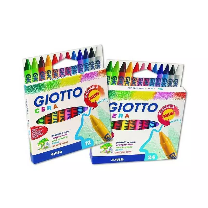Crayons Couleurs de cire Lyra Giotto Cera 12 pcs