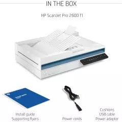 Imprimante HP Scan Jet Pro 2600 f1 Numérisation Recto Verso rapide et chargeur automatique de documents