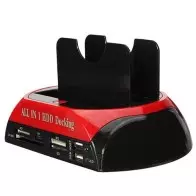 Station d'accueil double disque dur Sata / IDE de 2,5 "/ 3,5"