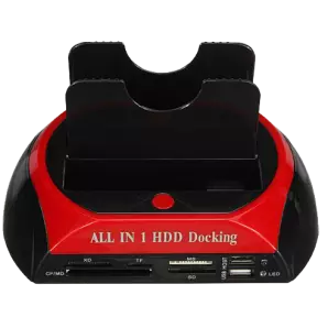 Station d'accueil double disque dur Sata / IDE de 2,5 "/ 3,5"