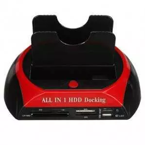 Station d'accueil double disque dur Sata / IDE de 2,5 "/ 3,5"