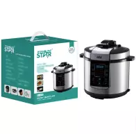 Autocuiseur électrique WINNINGSTAR ST-9303 multi-usages en acier inoxydable 6 litres led