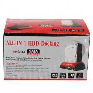 Station d'accueil double disque dur Sata / IDE de 2,5 "/ 3,5"