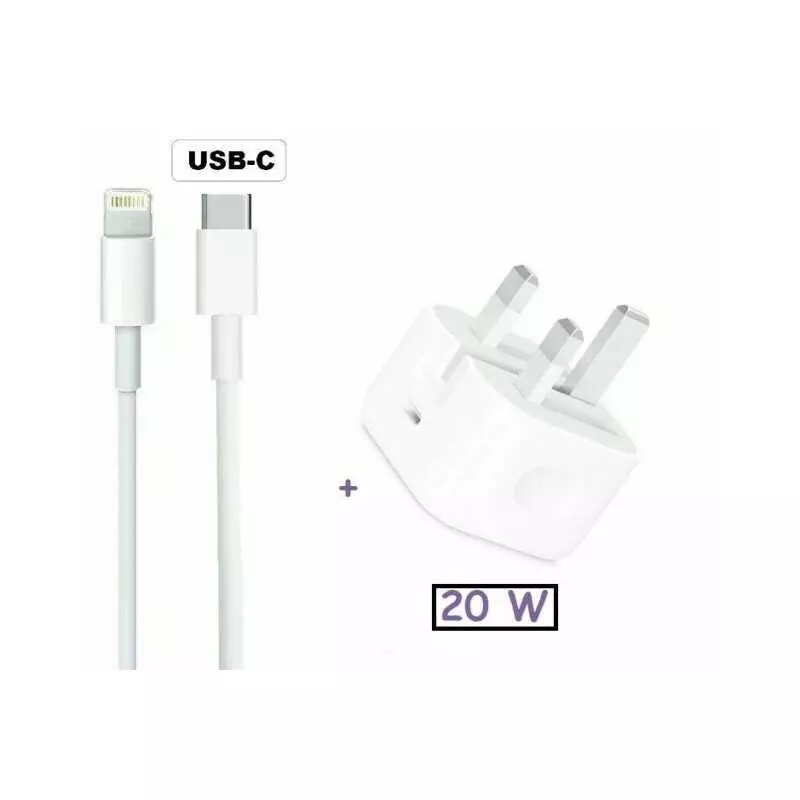 Adaptateur secteur USB-C Apple A2344 20W - Blanc