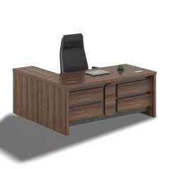 Table de bureau OZ-2511-16 noir