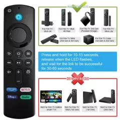 Télécommande Fire TV Stick TENDODO L5B83G 3ème génération voix ABS, En plastique Et En Silicone