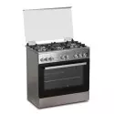 Cuisinière a gaz 5 feux ENDURO S8502CMRI 80X55 CM avec tourne broche inox